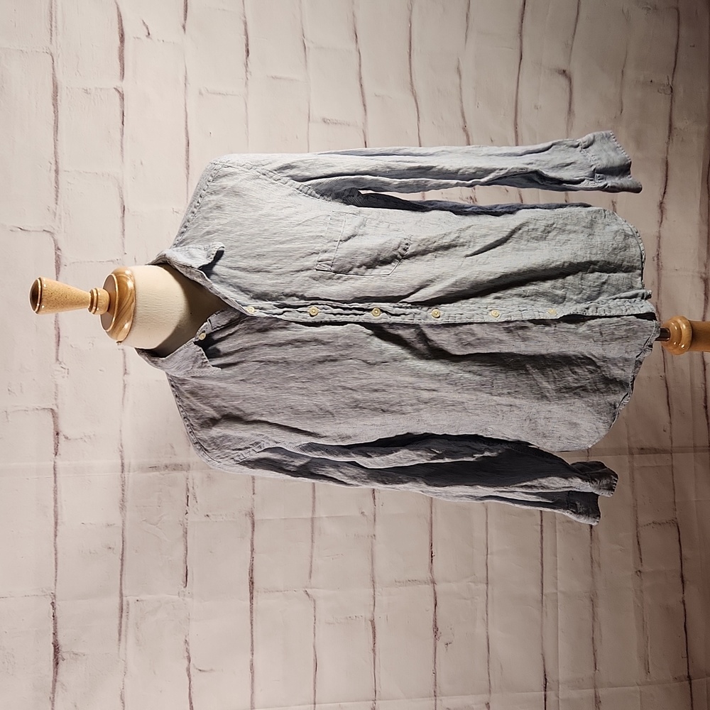 J. Crew Linen Long Sleeve Shirt